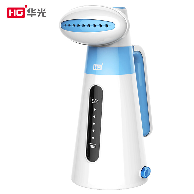 華光QH0110便攜式手持掛燙機 藍色外觀下的高效熨燙新體驗